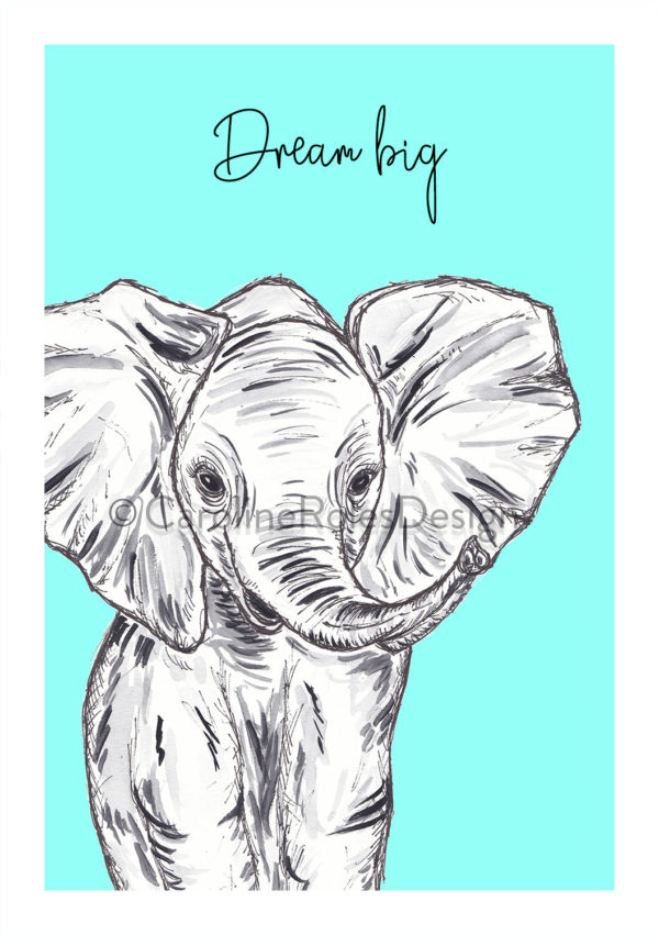 A5 ELEPHANT - DREAM BIG