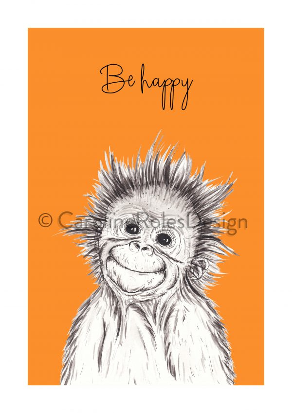 Orangutan - be happy