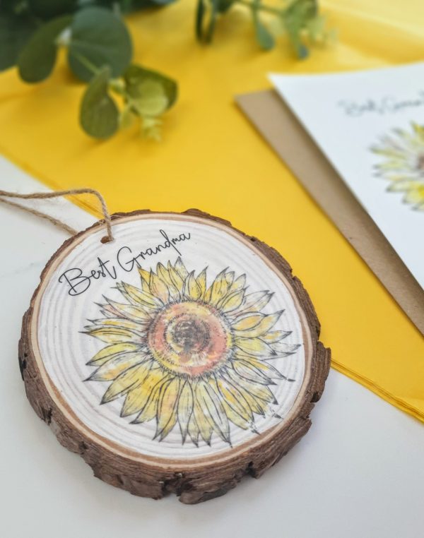Best Grandma - Sunflower Keepsake